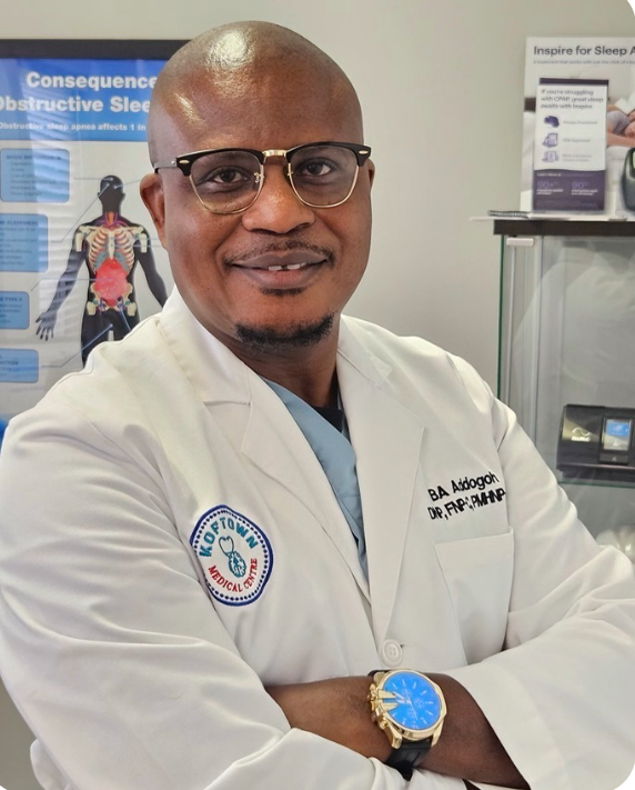 Dr. Bernard Addogoh, DNP, PMHNP-BC, FNP-C